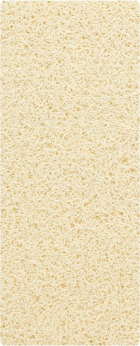 Non Slip Bathtub Mat Shower Mat for Tub - Loofah Bath Mats for Bathroom - 31x16 Bathtub Floor Mat - Textured Anti Slip Bath Mat Without Suction Cups - Secure Mat for Wet Areas (31x16 Light Beige)