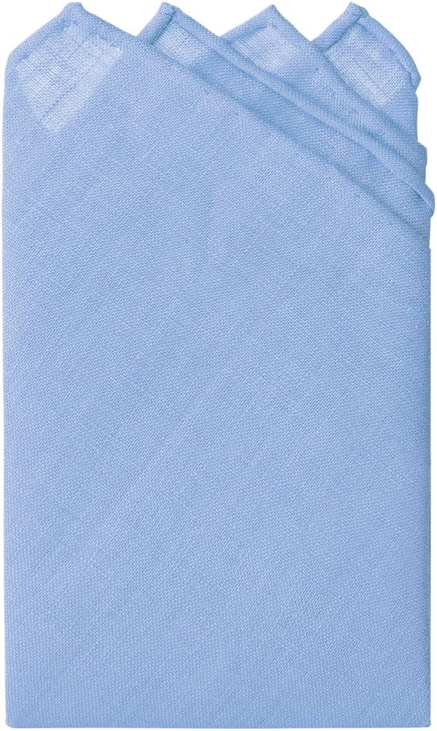 Jacob Alexander Linen Handrolled 15" x 15" Pocket Square Hanky