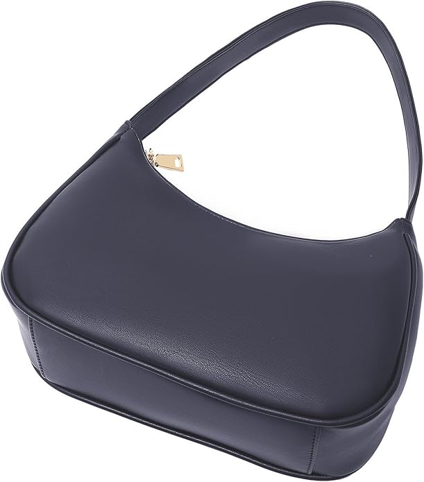 Shoulder Bags for Women, Cute Hobo Tote Handbag Mini Clutch Purse with Zipper Closure