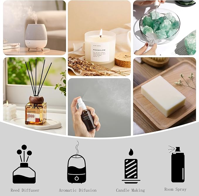Hotel Scent Essential Oil Waterless Diffuser Oil My Way Diffuser Oil for Ultrasonic and Waterless Diffusers and Crafting, Hotel Fragrance Oil 4 fl oz