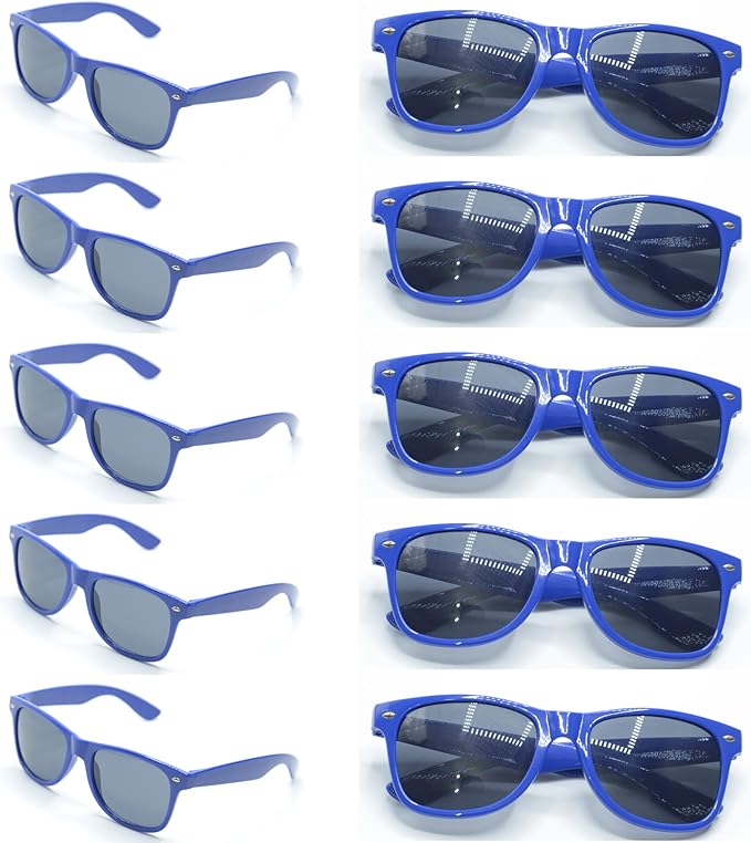 700pc Personalized Wedding Sunglasses Bulk for Guests Party Favors,Custom Personalized Logo Sunglasses Womens Men,Wedding Bridesmaid Sunglasses Gifts,Bachelor Party Favors Set （Dark Blue）