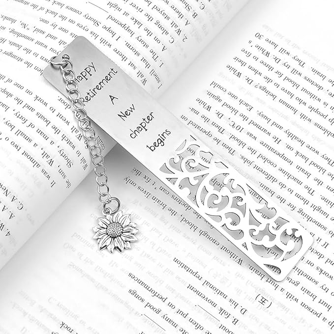 Quimoy Happy Retirement Bookmark for Women, Retirement Gift for Woman Coworker Employee Boss Leader Friends Retired Teacher Nurse, Going Away Gifts for Colleagues, Retirement Gifts for Women 2025