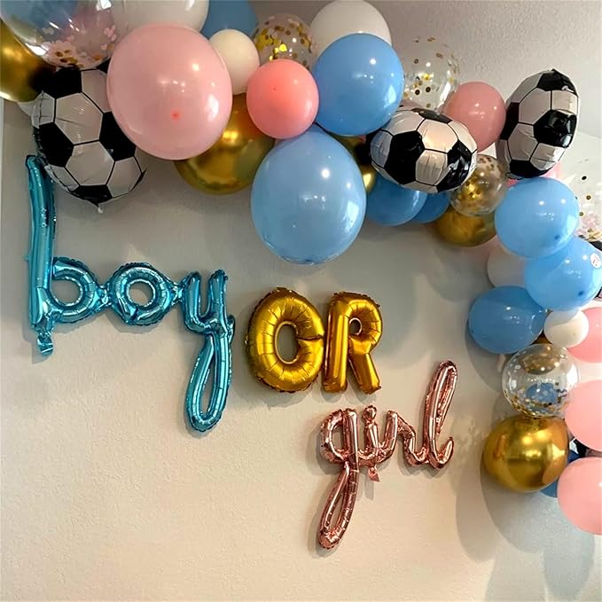 8Pcs Soccer Party Balloons, 18Inch Soccer Foil Balloons Football Shape Mylar Foil Balloons Decor for Men Kids Boys Soccer Ball Fans Sport Game Theme Birthday Party Decorations Supplies