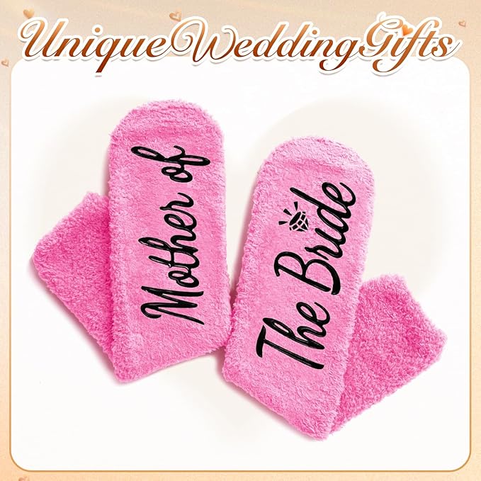 HAPPYPOP Wedding Gifts for Mother - Mother of the Groom & Bride Gifts, Mom in Law Socks
