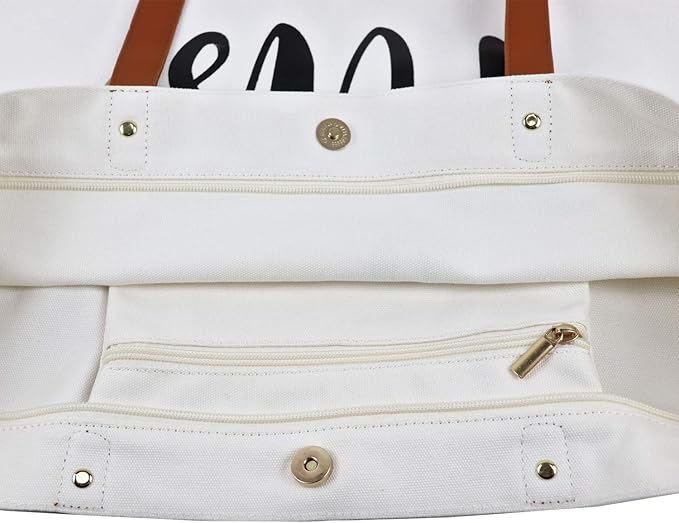 Lamyba New Mom Gifts, Mama Bag Tote with Makeup Bag, Cool Gifts for Mom to be/Expecting Mom/Pregnant Women