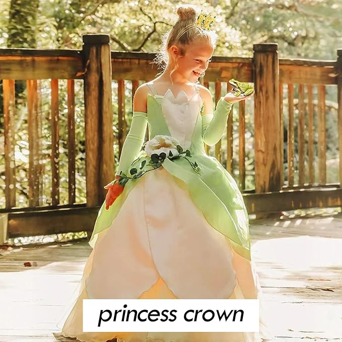 VELSCRUN Fairy Green Crystal Tiara Headband, Crowns for Women, Princess Girls Tiaras, Royal Queen Crown Princess Quinceanera Headpieces for Birthday Prom Bride Wedding Pageant Party Hair Band