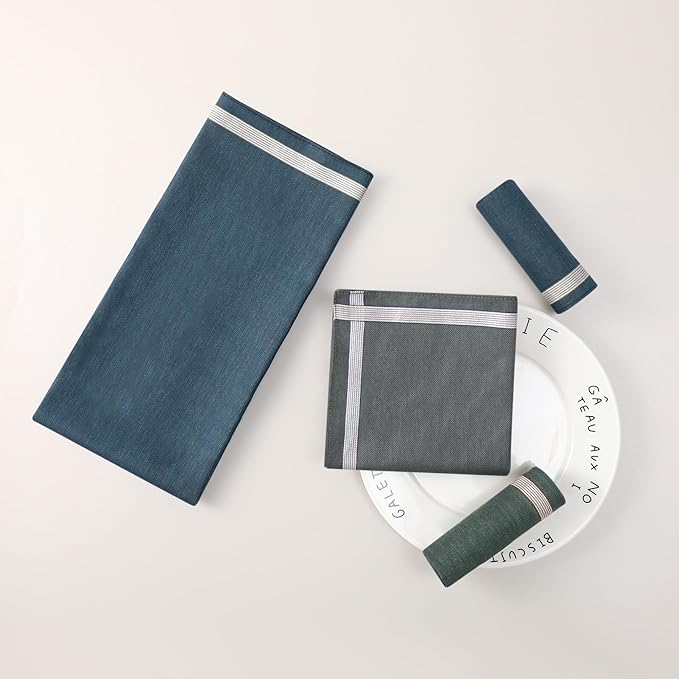 Handkerchiefs for Men, Soft Cotton Men’s Handkerchiefs, Cotton Hankies for Men, Assorted Hankies, 17x17 3/6 PCS