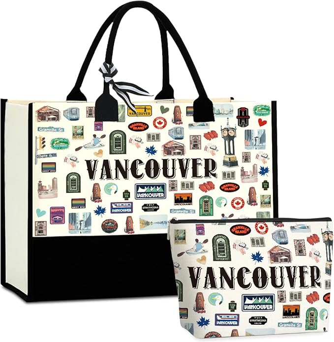 Tokyo Capetown Dubai Rome Amsterdam Vancouver Sydney London Bali Philadelphia Gifts for Women Canvas Tote Bag