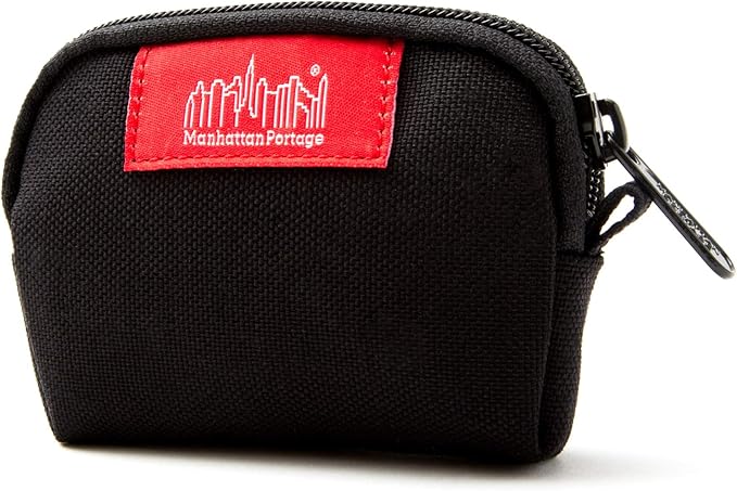 Manhattan Portage Coin Purse With Zipper Closure Pouch Eclectic Colors Credit Card ID Card Jewelry Keys Water Resistant Gift 1000D CORDURA® Everyday Carry