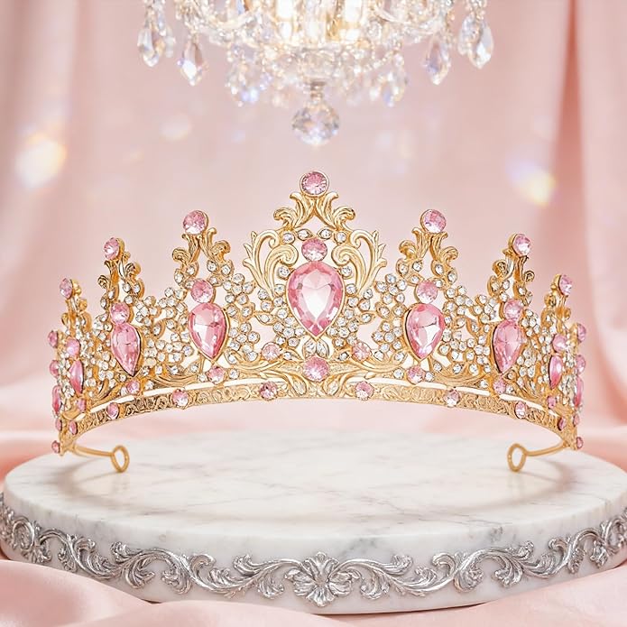 Tiaras Crown for Women, Queen Crown, Bridal for Tiaras Headband Wedding, Birthday Party Prom Princess Crystal Crowns Hair Accessories