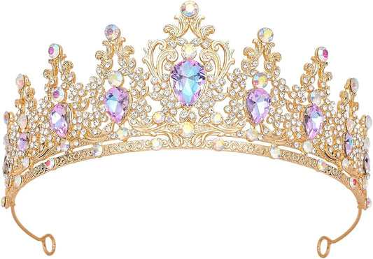 Tiaras Crown for Women, Queen Crown, Bridal for Tiaras Headband Wedding, Birthday Party Prom Princess Crystal Crowns Hair Accessories