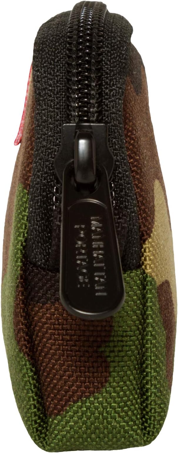 Manhattan Portage Coin Purse With Zipper Closure Pouch Eclectic Colors Credit Card ID Card Jewelry Keys Water Resistant Gift 1000D CORDURA® Everyday Carry