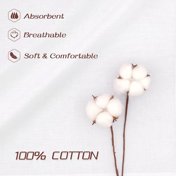 GB Selected Men's Cotton Handkerchiefs, Assorted Solid Color Pocket Square Hankies with Stripe