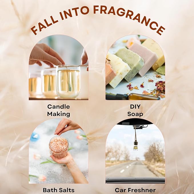 Scentia Thanksgiving Blend Essential Oil – 500ml Premium Holiday Diffuser Oil with Cinnamon, Clove, Vanilla & Coconut | Bulk Aromatherapy for Homes, Spas, Hotels & DIY Crafts
