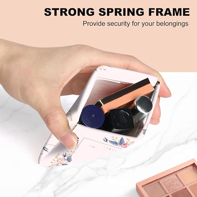 2Pcs Initial Letter PU Leather Small Squeeze Coin Purse Pouch Mini coin Bag Unique And Cute Wallet Cosmetic Bags For Women Girls Men Change Bag Letter Q