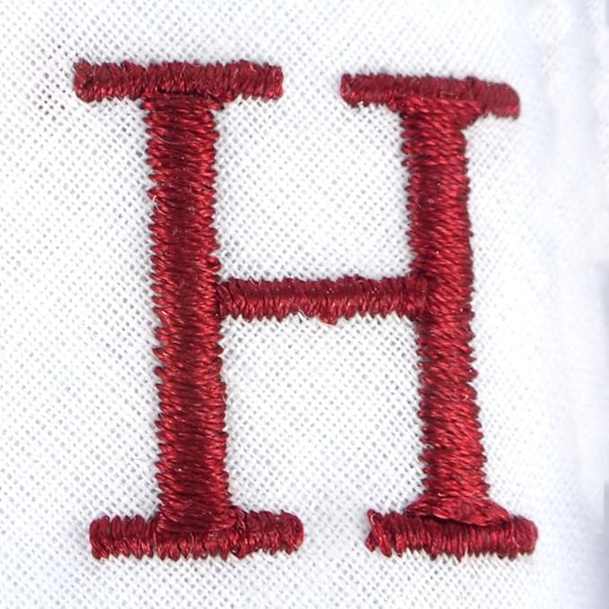 Initial Handkerchief for Men, Monogrammed Boxed 3 Piece Set,100% Cotton