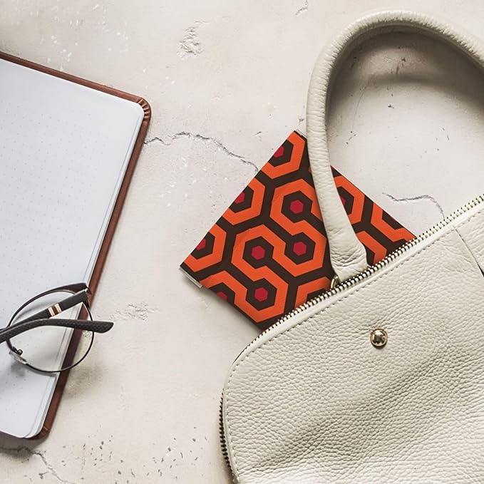 Coin Purse Overlook Hotel Carpet Leather Squeeze Coin Purse Mini Pouch Change Wallet Bag Gifts for Women Kids Girls Key Holder