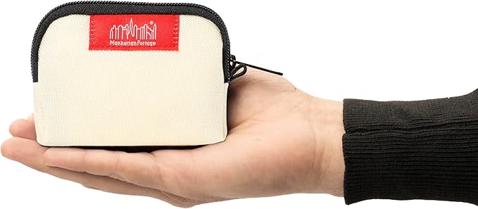 Manhattan Portage Coin Purse With Zipper Closure Pouch Eclectic Colors Credit Card ID Card Jewelry Keys Water Resistant Gift 1000D CORDURA® Everyday Carry