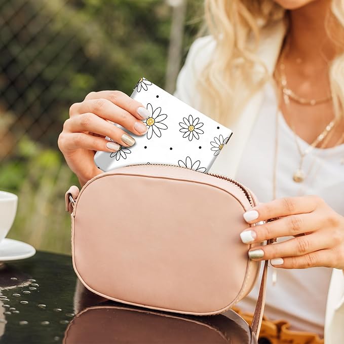 2Pcs PU Leather Small Squeeze Coin Purse Pouch Mini coin Bag Unique And Cute Wallet Cosmetic Bags Change Bag For Women Girls Men （Black Flower