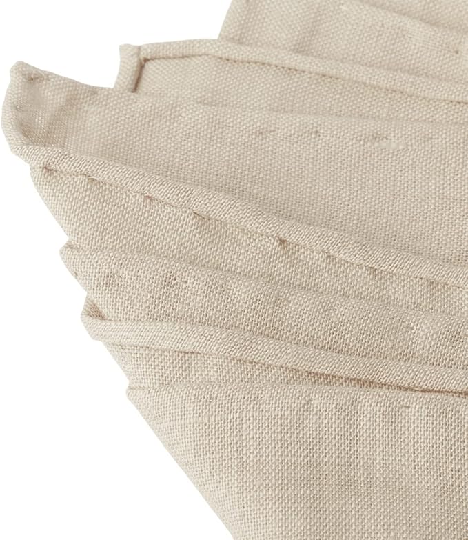 Jacob Alexander Linen Handrolled 15" x 15" Pocket Square Hanky