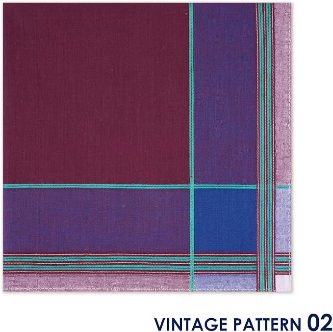Selected Hanky 100% Cotton Handkerchiefs for Men