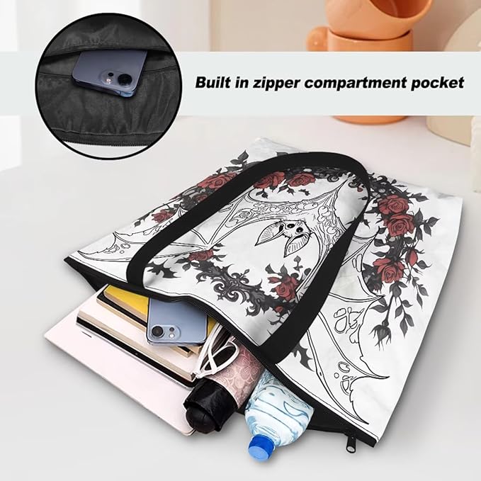 Cartoon Animal Printed DIY Coloring Tote Bag Waterproof Paper Handbags for Women Large Travel Shoulder Bags Purses