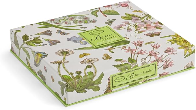 Portmeirion Botanic Garden 6" Pastry Forks (Set of 6) - Assorted Floral Motifs, Stainless Steel with Porcelain Handles, Chip-Resistant Glaze - Elegant Tableware for Sunday Brunch or Afternoon Tea
