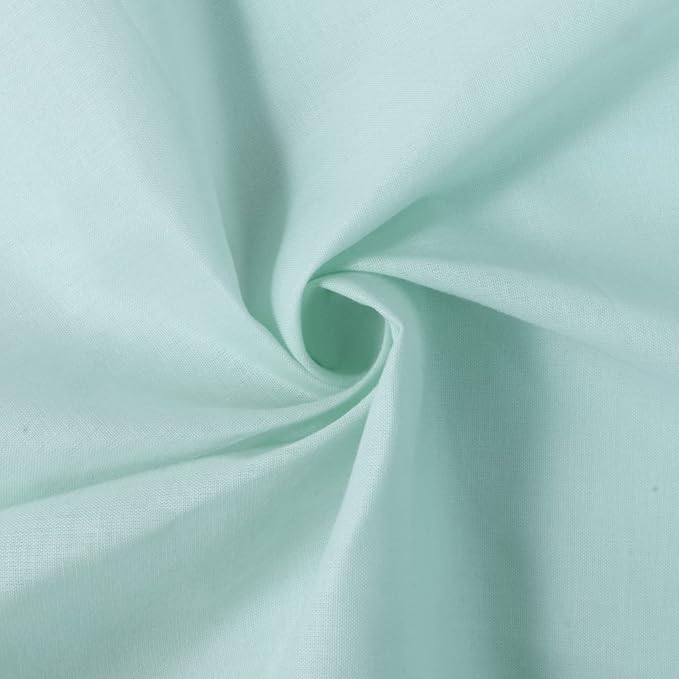 HOULIFE Men's Cotton Handkerchiefs, Solid Color 60S Soft Cotton Hankies for Men Women 6/12PCS 15.7"×15.7"
