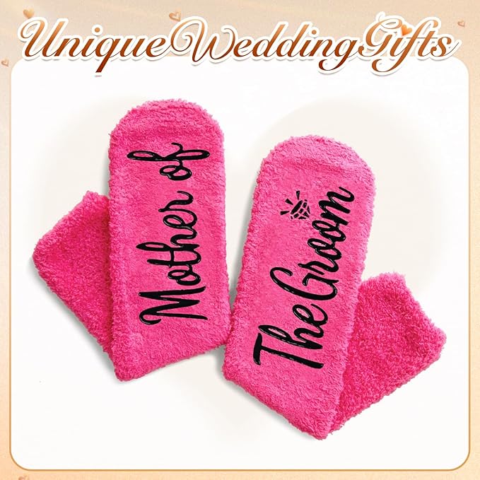 HAPPYPOP Wedding Gifts for Mother - Mother of the Groom & Bride Gifts, Mom in Law Socks