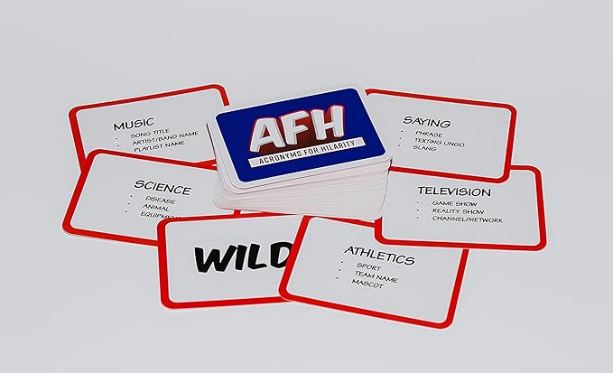 AFH: Acronyms For Hilarity - The Endlessly Funny Party Game for All Audiences!