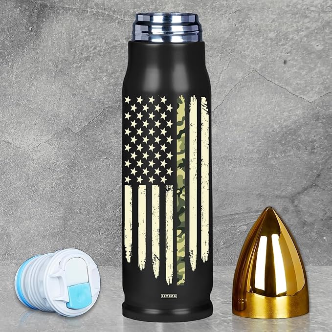 Veteran Gifts – 17oz Tumbler for Veterans, Navy, Army, Air Force, Marine Corps – Christmas, Xmas, Veterans Day, Birthday Gift for Men