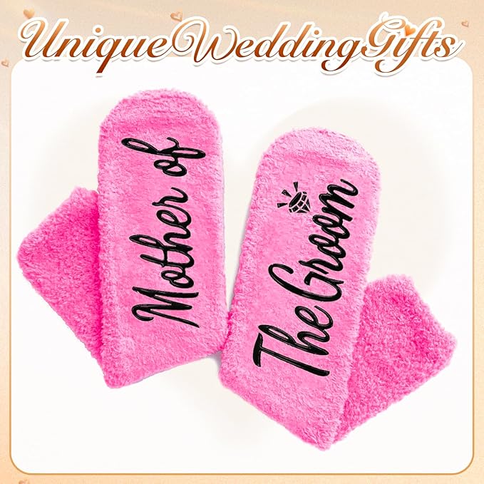 HAPPYPOP Wedding Gifts for Mother - Mother of the Groom & Bride Gifts, Mom in Law Socks
