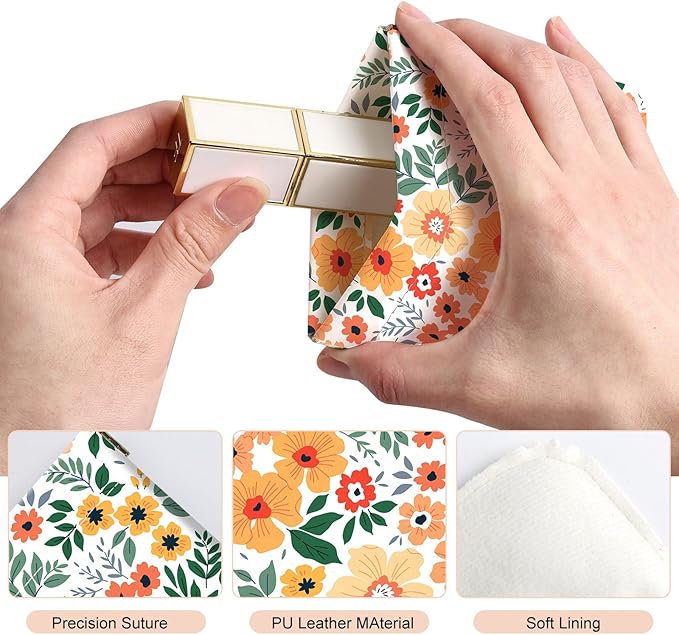 2Pcs PU Leather Small Squeeze Coin Purse Pouch Mini coin Bag Unique And Cute Wallet Cosmetic Bags Change Bag For Women Girls Men Color Crush