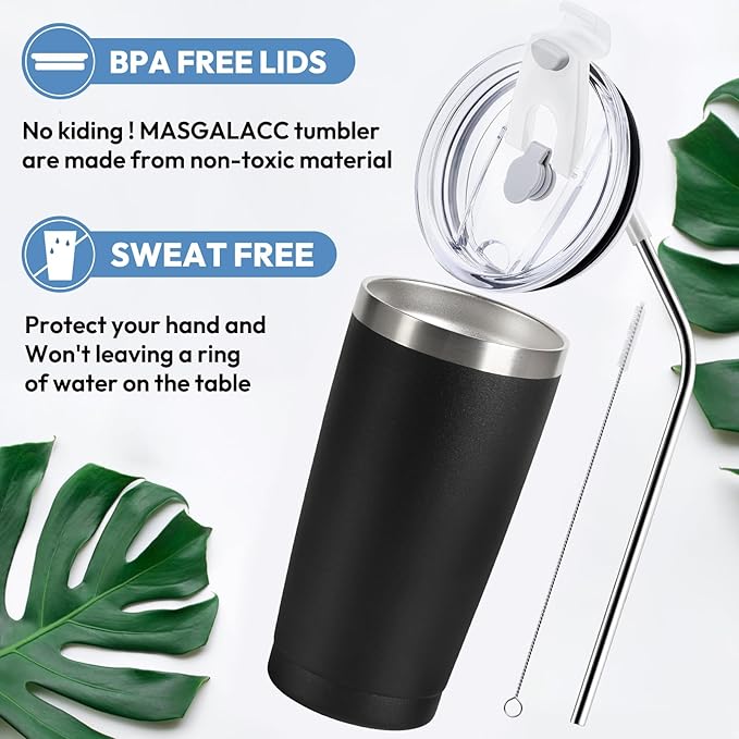 MASGALACC Dumpster Fire Desk Accessories Gifts for Women Men Coworker Employees - Funny Office Decor Desk Accessories 20oz Drinking Cup Coffee Mug Tumbler
