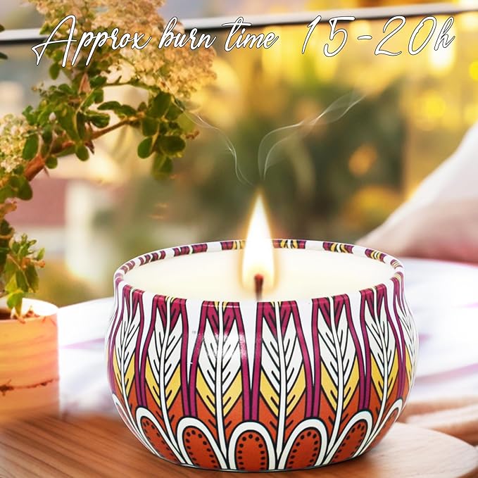 Candle Gifts for Women, 18 Packs Aromatherapy Candles, Scented Candles Gift Set for Best Friend Gifts, Candles for Home Scented, Soy Wax Jar Candles, Retro Court Style - Exclusive for Nobles