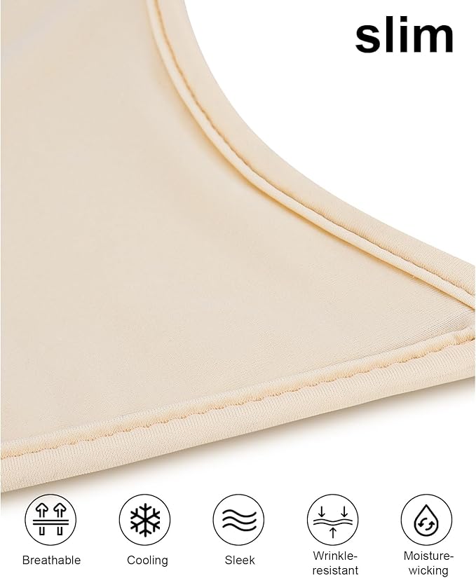 Hidden Wallet Travel Hidden Wallet Under Clothes Undergarment Crossbody Secert Body Pouch for Passport Money & Valuables(Fleshcolor)