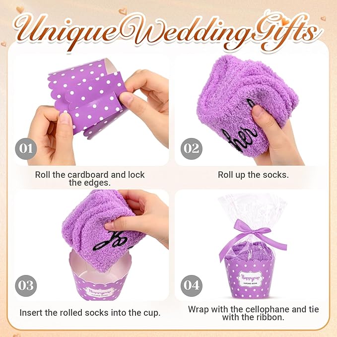 HAPPYPOP Wedding Gifts for Mother - Mother of the Groom & Bride Gifts, Mom in Law Socks