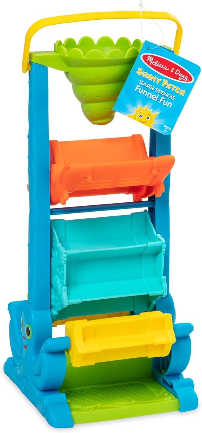 Melissa & Doug Seaside Sidekicks Sand-and-Water Sifting Funnel