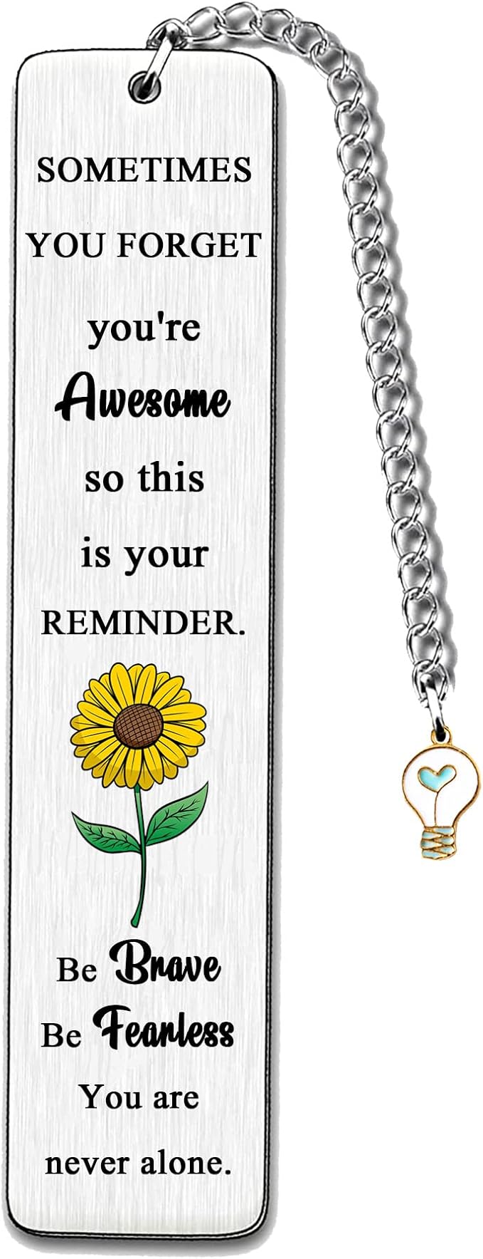 Inspirational Bookmarks Women Men Son Grandson Bookmark Appreciate Brother Sister Birthday Gifts Graduation Back to School Gifts Encouragement Best Friend Retirement Christmas Keepsakes (Sometimes)