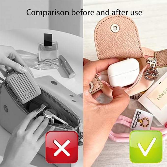 Mini Nylon Dumpling Coin Purse, Mini Nylon Dumpling Bag with Wrist Strap, Lightweight 1.4 OZ(40g), Women’s Cute Change Purse Wallet with Zipper and Keychain, for Cards Keys and Earbuds (1, white)
