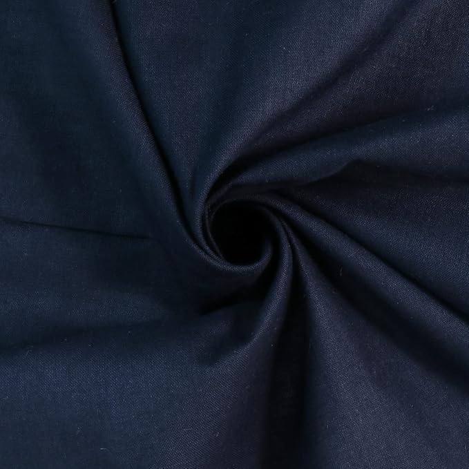 HOULIFE Men's Cotton Handkerchiefs, Solid Color 60S Soft Cotton Hankies for Men Women 6/12PCS 15.7"×15.7"