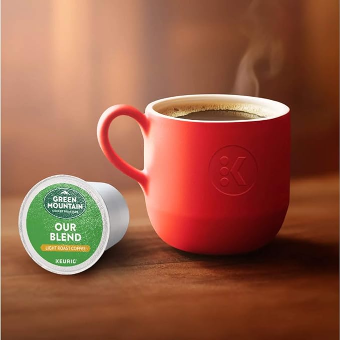 Green Mountain Coffee Roasters Our Blend Keurig Single-Serve K-Cup Pods, Light Roast, 96 Count