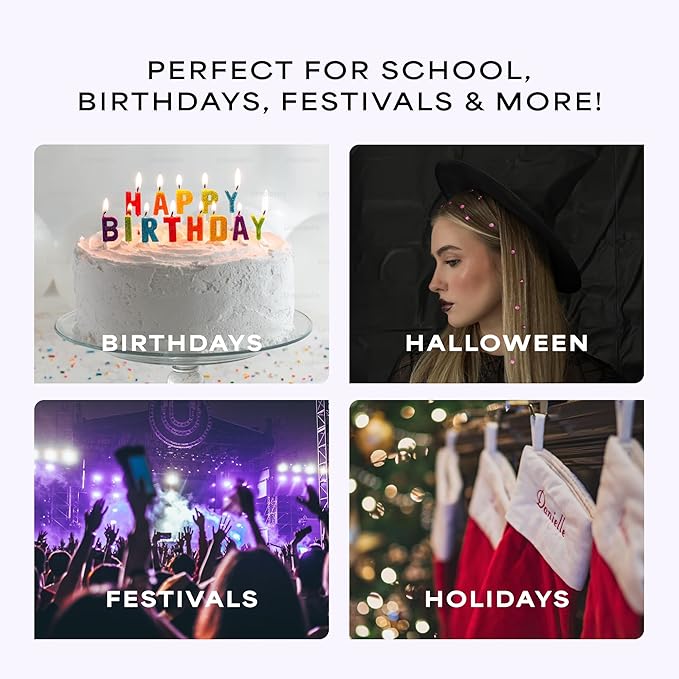 Hair Gem Pen for Girls – 240 Stick-On Hair Gems & Stamper Tool – Hair Jewels Kit for Kids, Festivals, School, Christmas, Parties, Weddings – Easy to Apply & Remove – Hair Accessories by Hally Hair