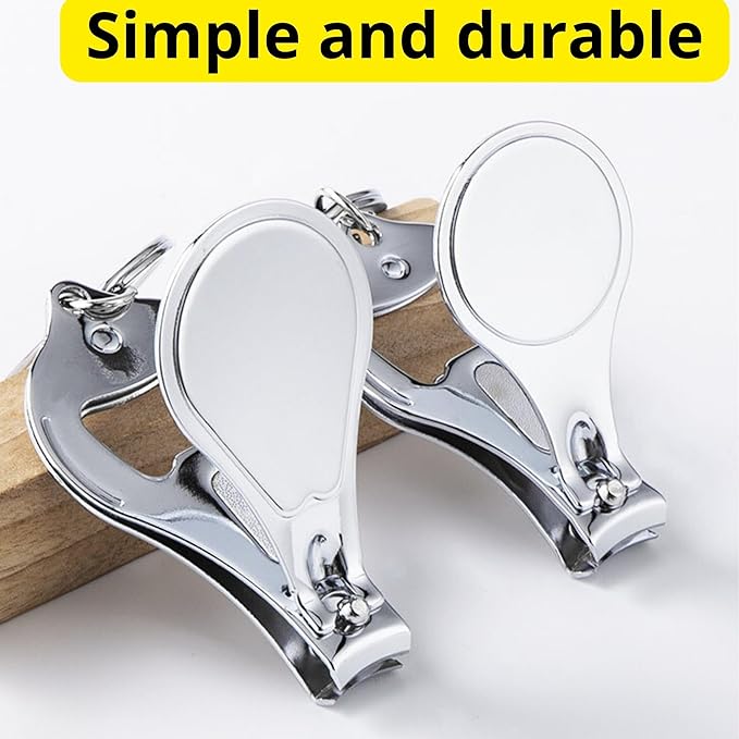 1 PCS Bottle Opener Nail Clipper Keychain Versatile Durable, Personalized Color Resin LOGO Image Text or Engraved, Private Customized Party Wedding Christmas Favors Brewery Promotional Items