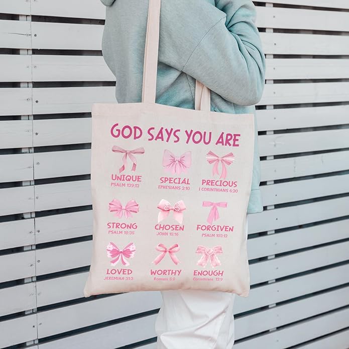 Canvas Tote Bag Gift - Funny Reusable Cloth Bags Vintage Totes Gifts for Women Shopping Grocery Lover Books Reader