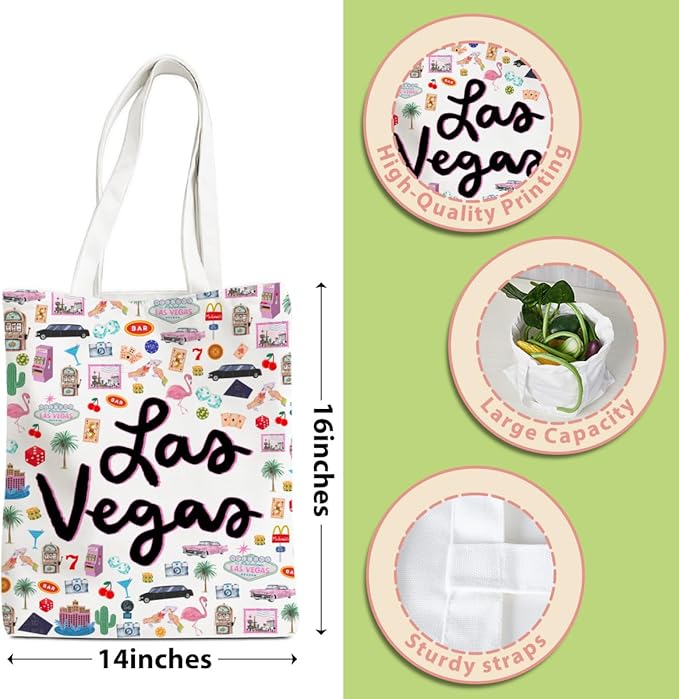 New York Paris Chicago Nashville Italy Los Angeles Las Vegas Lover Gifts Tote Bag Beach Bag Travel Gift