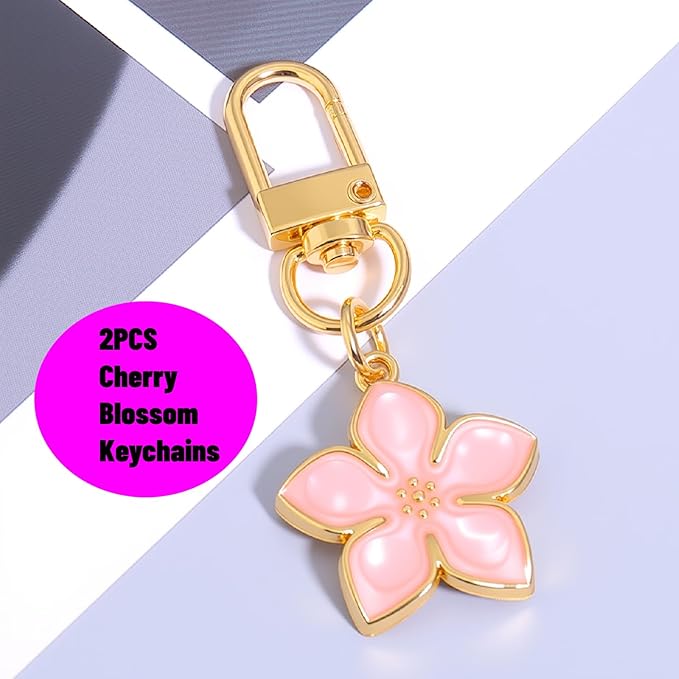 Thank You Gift Set Bulk with 24 Sunflower Keychains, 2 Cherry Blossom Keychains, 24 Thank You Cards, 24 Gift Bags, 9 Sunflower Balloons – Appreciation Gifts for Coworkers, Friends, Employees, Teachers