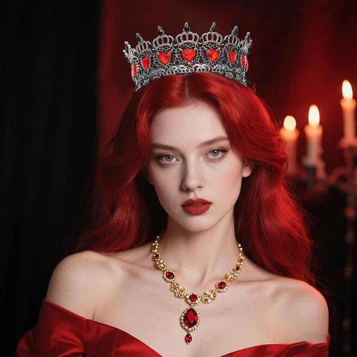 Queen Crown Rhinestone Wedding Crowns and Tiaras for Women Costume Party Hair Accessories Princess Birthday Crown Crystal Bridal Crowns
