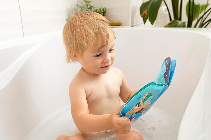 Sophie la girafe Bath Book | Soft, Fun & Easy to Grasp | 8 Playful & Colorful Pages