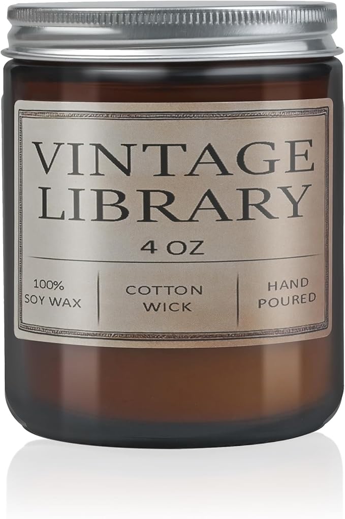 Book Lover Candles, Book Lovers Gift Ideas, Candle for Women, Reading Gifts, Birthday Gifts, Holiday, Scented Candles for Men, Women, Librarian